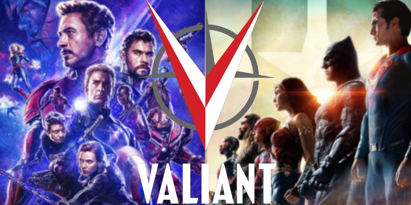 Valiant DC and Marvel