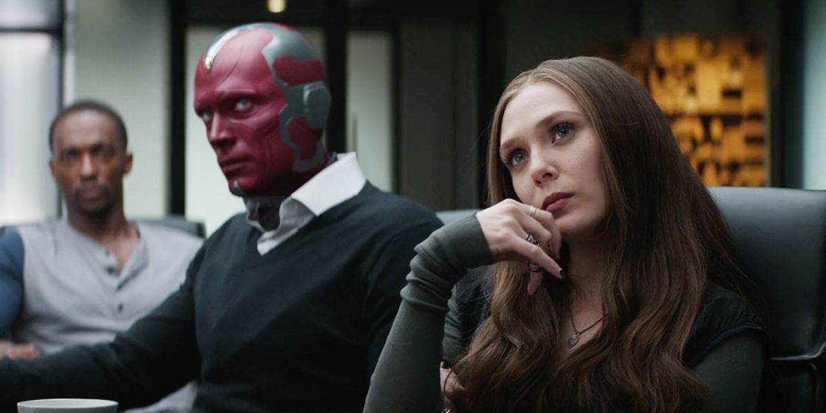 Wanda and Vision Captain America Civil War