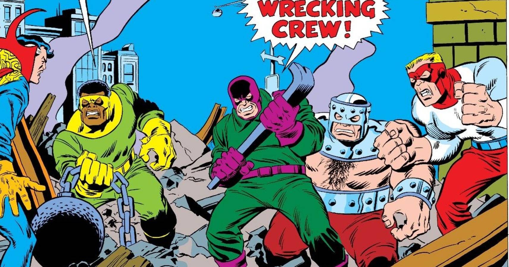 The wrecking crew comics