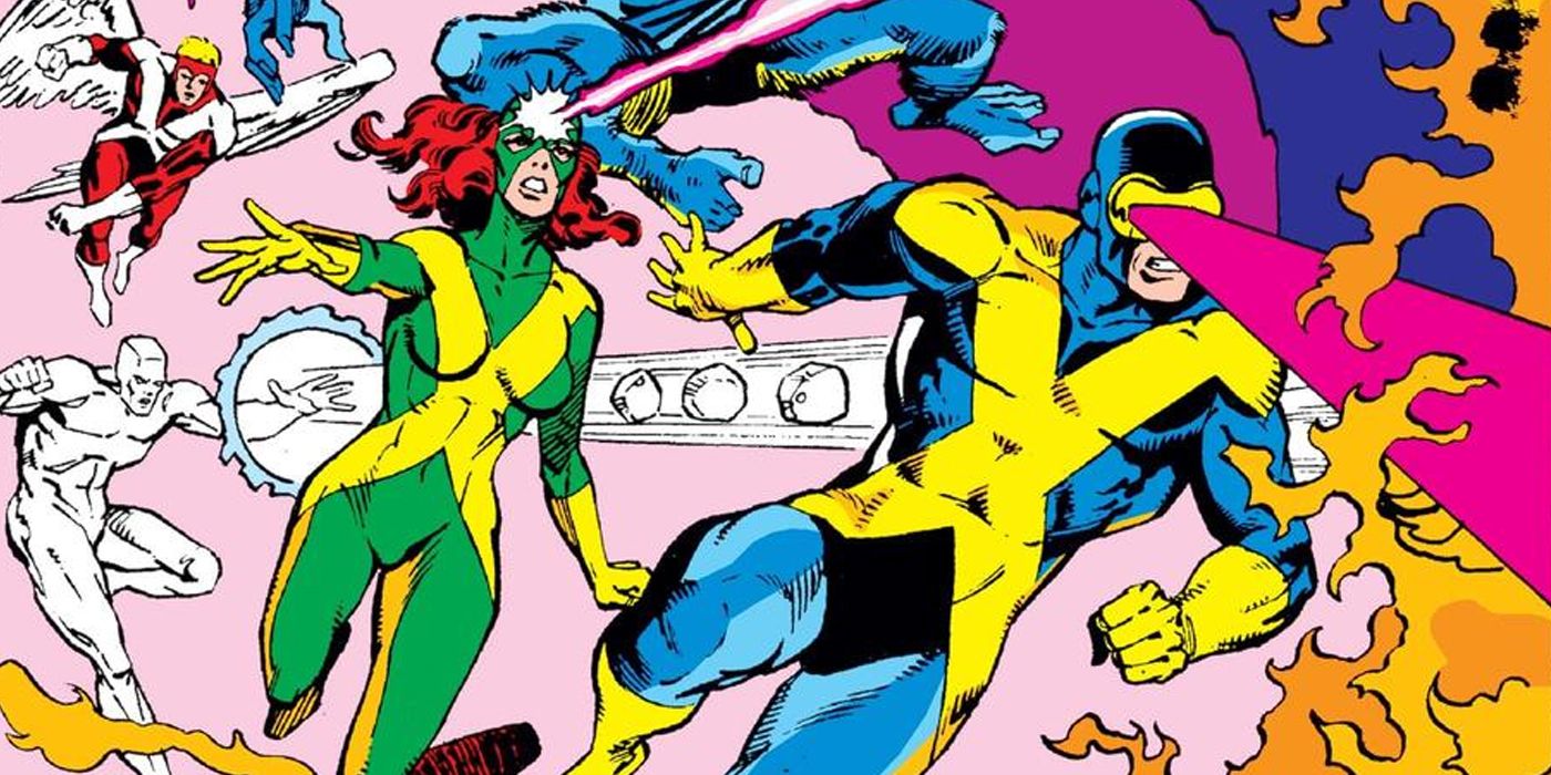 Marvel Comics' original X-Factor line-up: Cyclops, Jean Grey, Iceman, Angel, and Beast