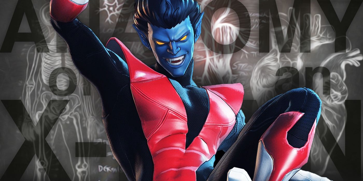 X-Men Anatomy Nightcrawler