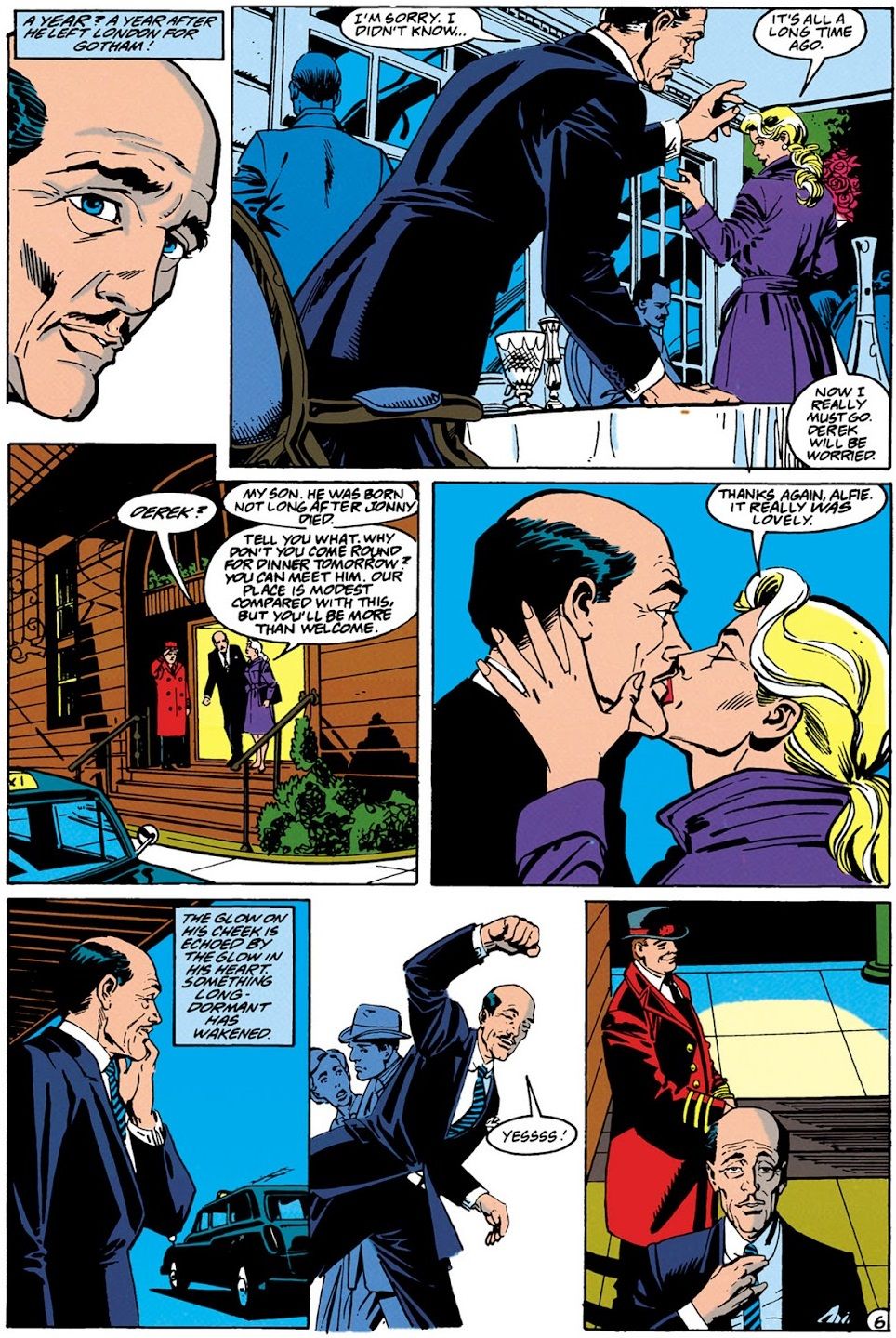 How Did Alfred Return After He Quit Bruce Wayne's Employ During