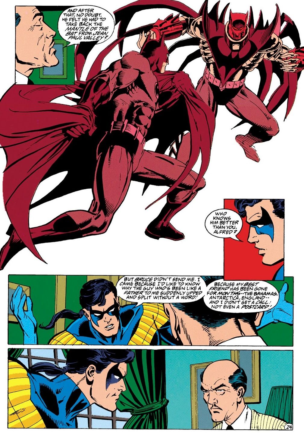 How Did Alfred Return After He Quit Bruce Wayne's Employ During
