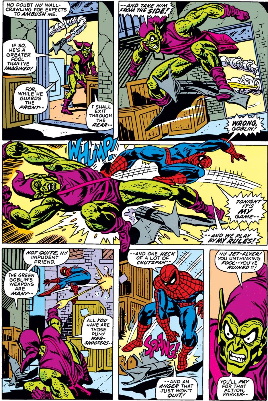 Green Goblin Probably Went Too Far With His Glider Redesign