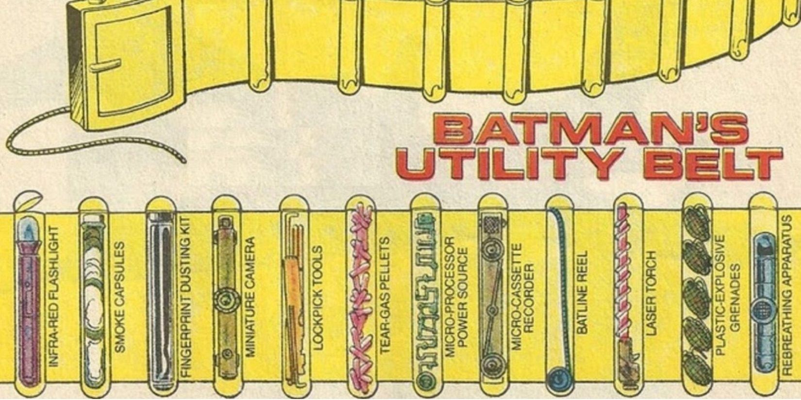 Batman's utility belt