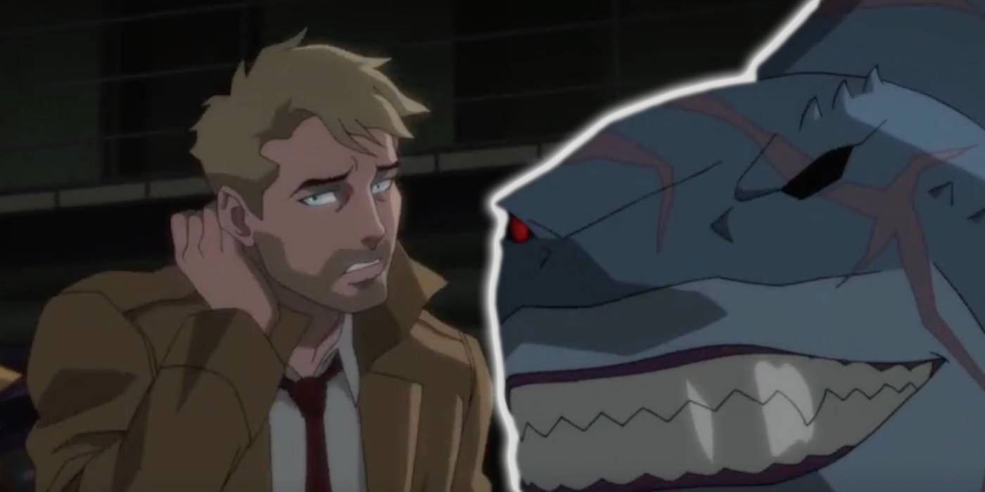 Constantine and king shark relationship