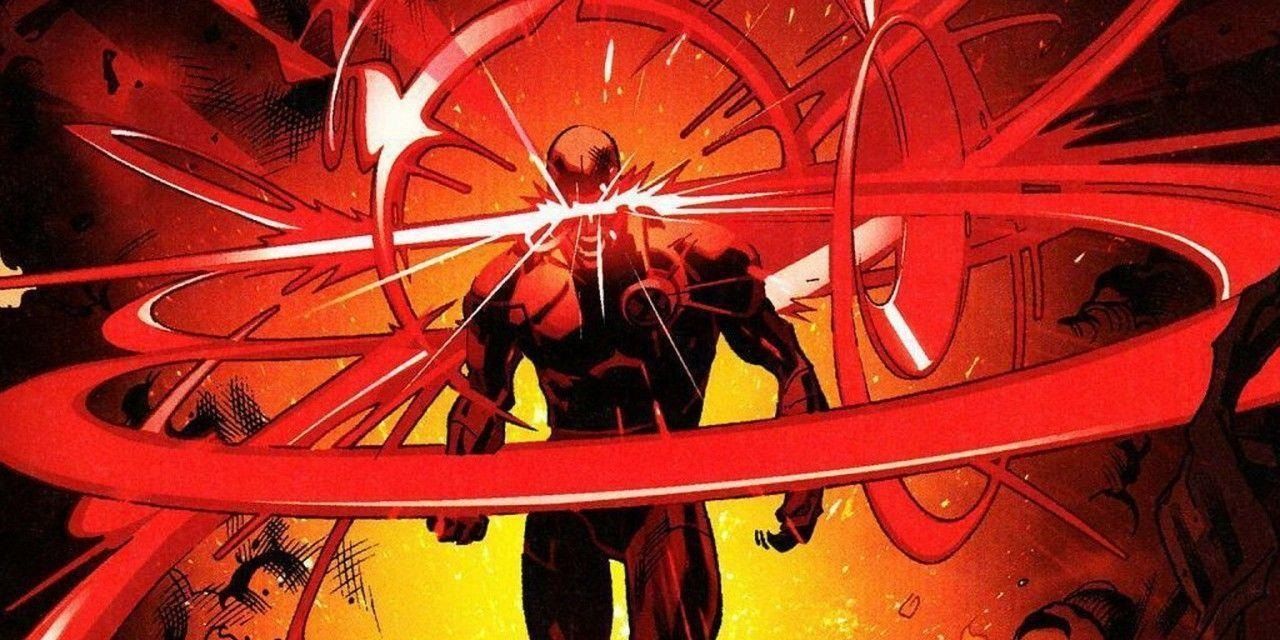 Cyclops with out of control optic blasts