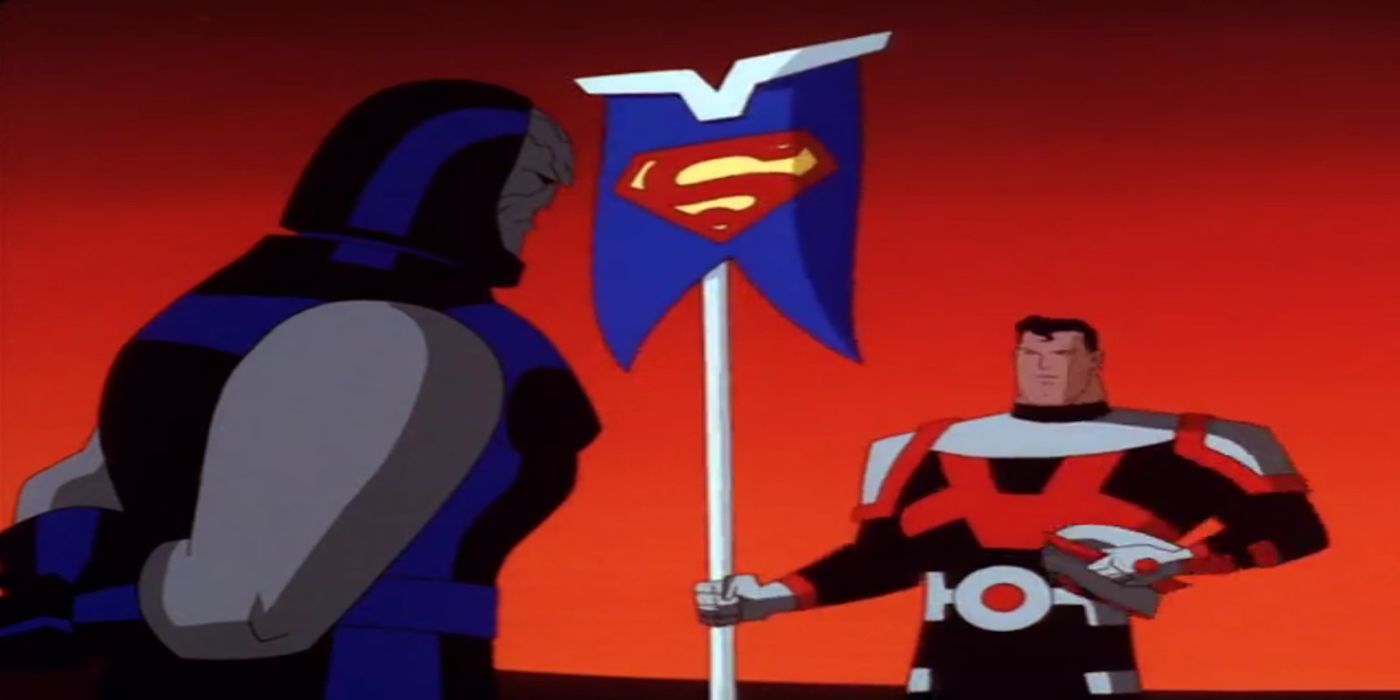Superman serves Darkseid on Apokolips