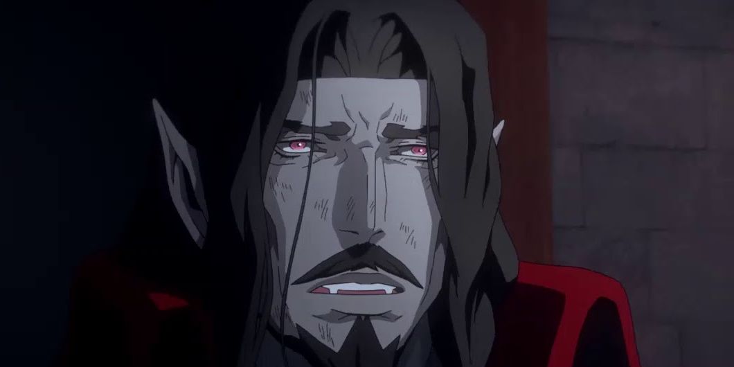 Dracula in the Netflix Castlevania series