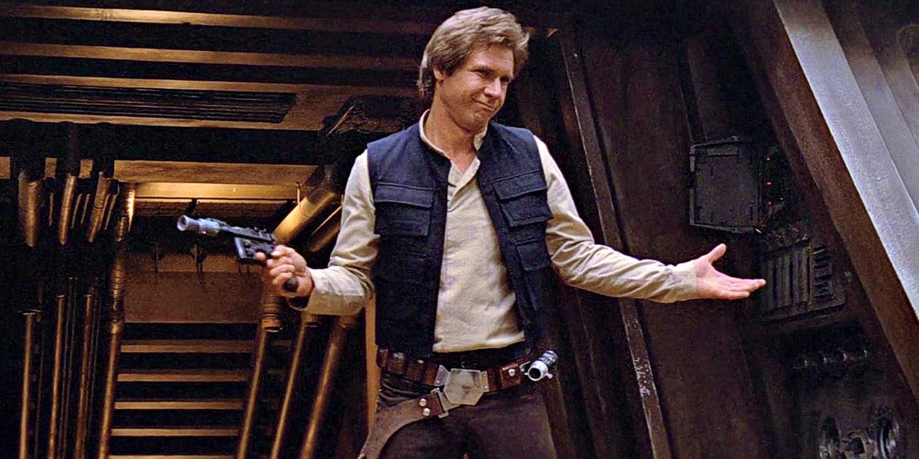 Han Solo shrugging