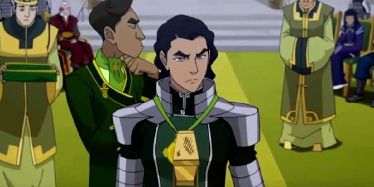 kuvira with medal