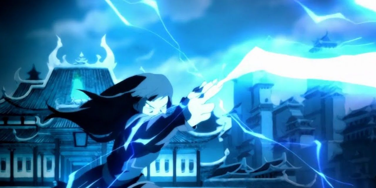 Avatar the Last Airbender Azula lightning bending