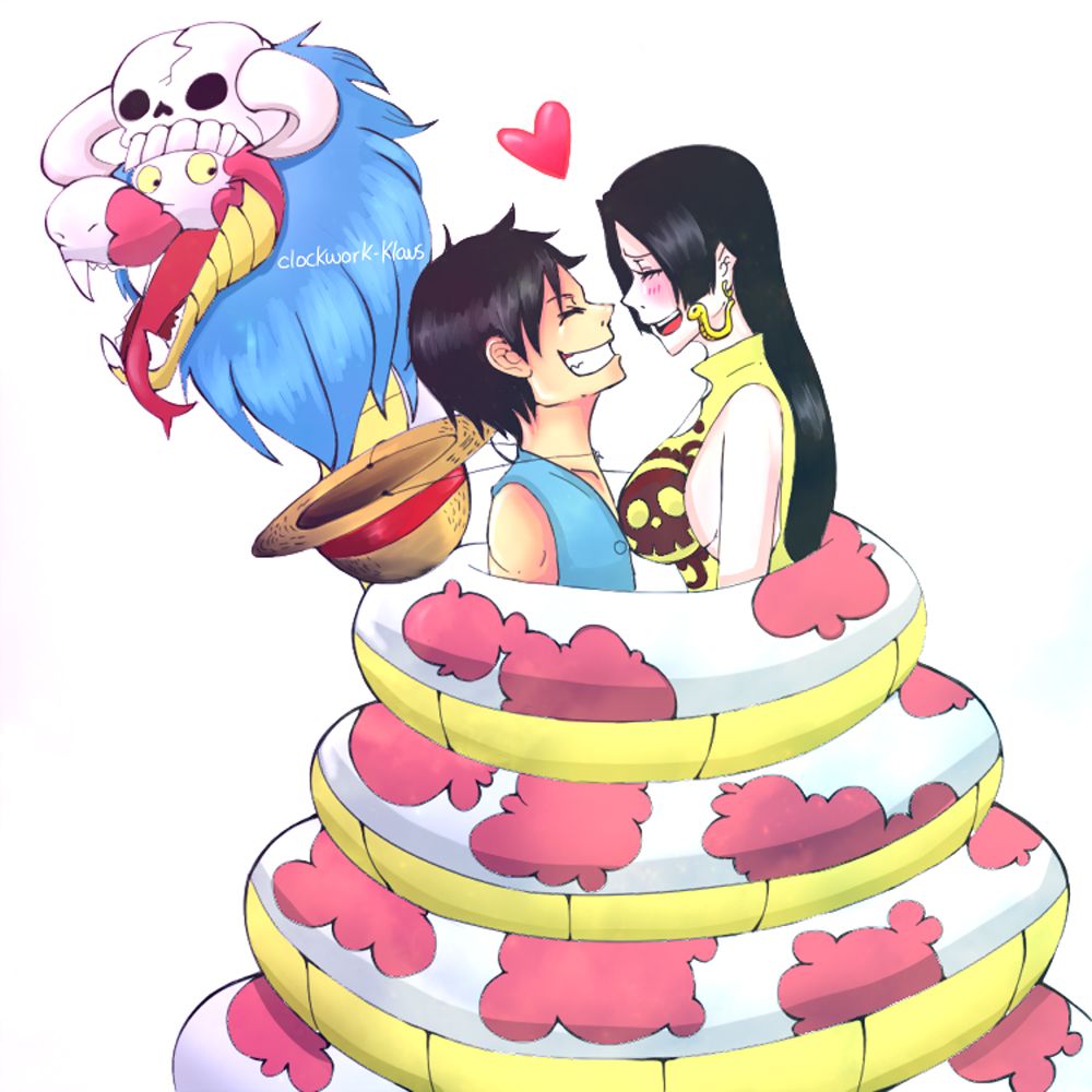 One Piece 10 Pieces Of Luffy & Boa Fan Art That Are Totally Romantic