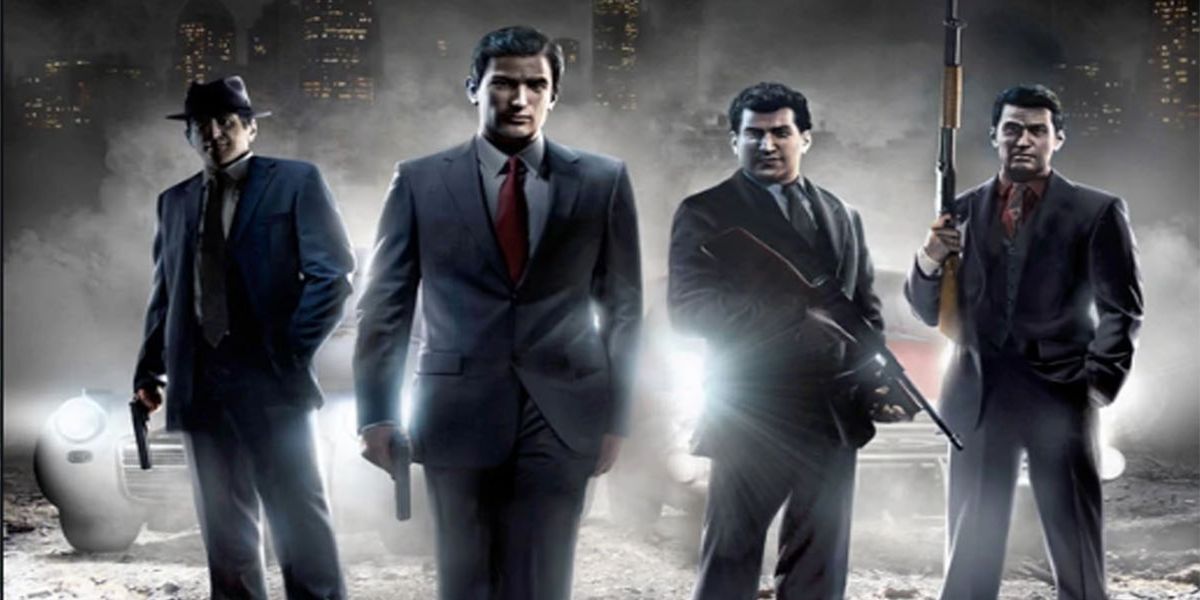 The cast of characters from Mafia 2.