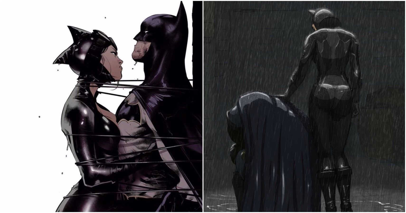 10 Pieces Of Batman/Catwoman Fan Art That Are Crazy Romantic