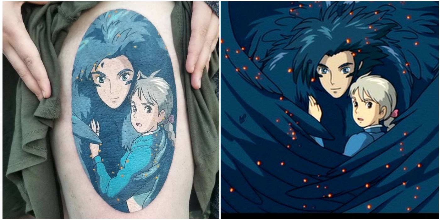 Sea of Ink Studio LLC  Calcifer from Howls moving Castle SeaofInk  fairdalefamous fairdaletattoocompany anime howlsmovingcastle firedemon  movie japanese firedemon color tattoo ink  Facebook