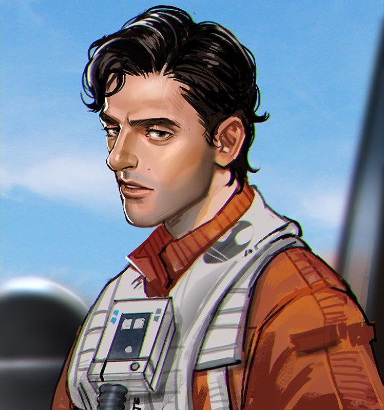 Star Wars: 10 Poe Dameron Fan Art Pieces You Need to See