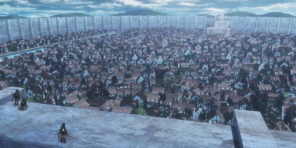 Survey Corps' arrival in Shiganshina, Eren seals Wall Maria