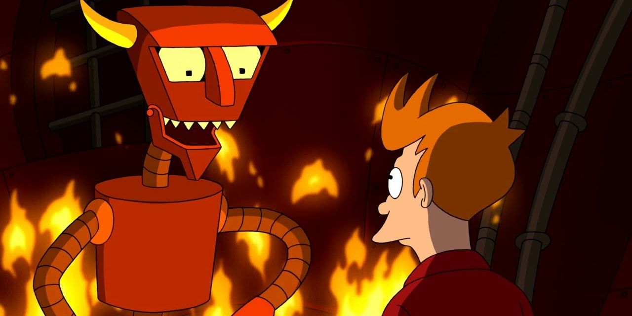 Robot in Hell in Futurama