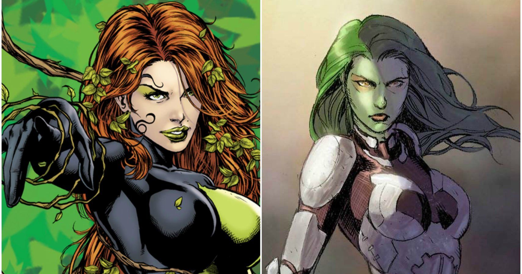 Poison Ivy Vs. Gamora: Who Is The Best Green Goddess?