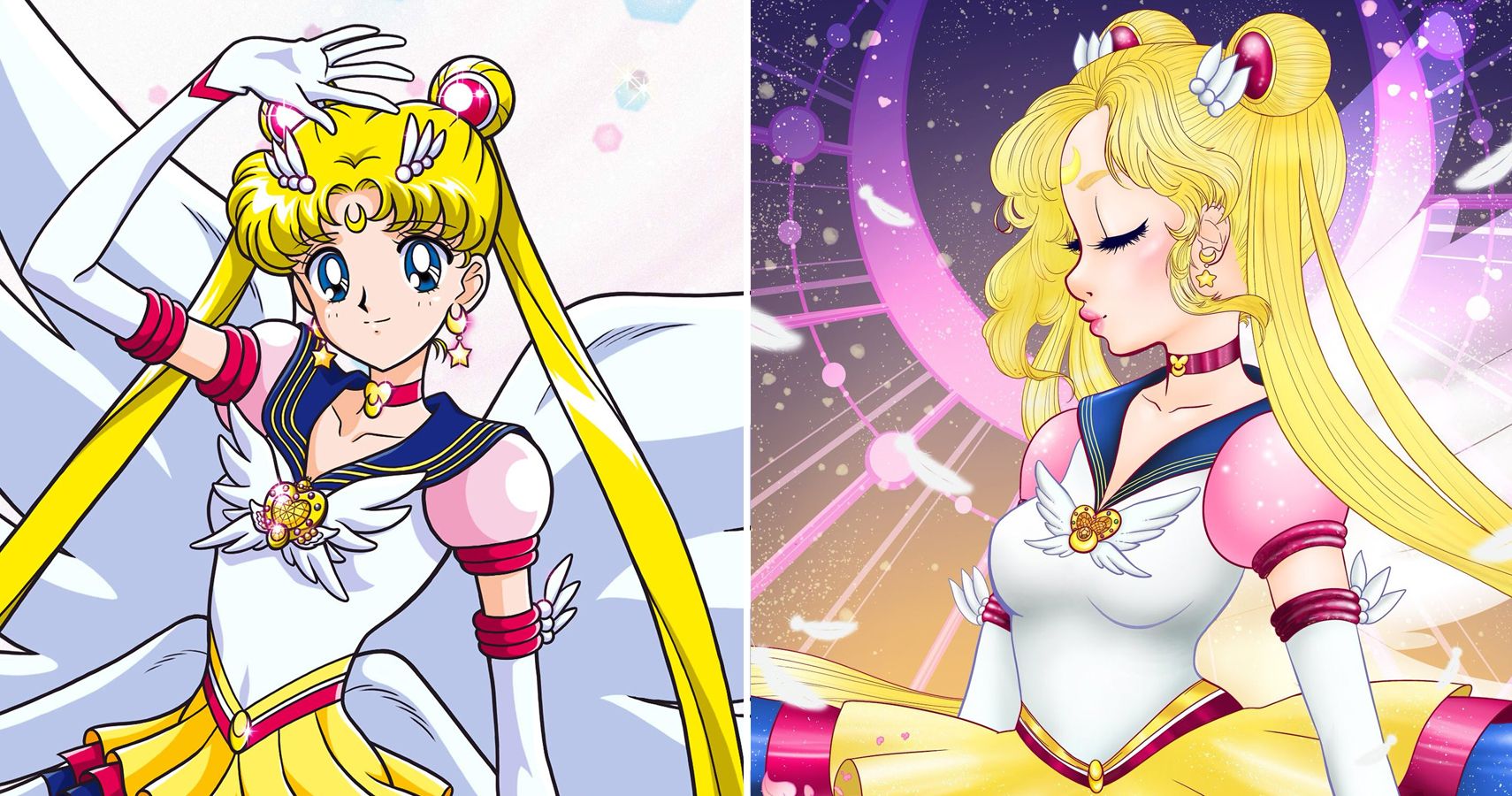 Fanart de sailor moon do anime