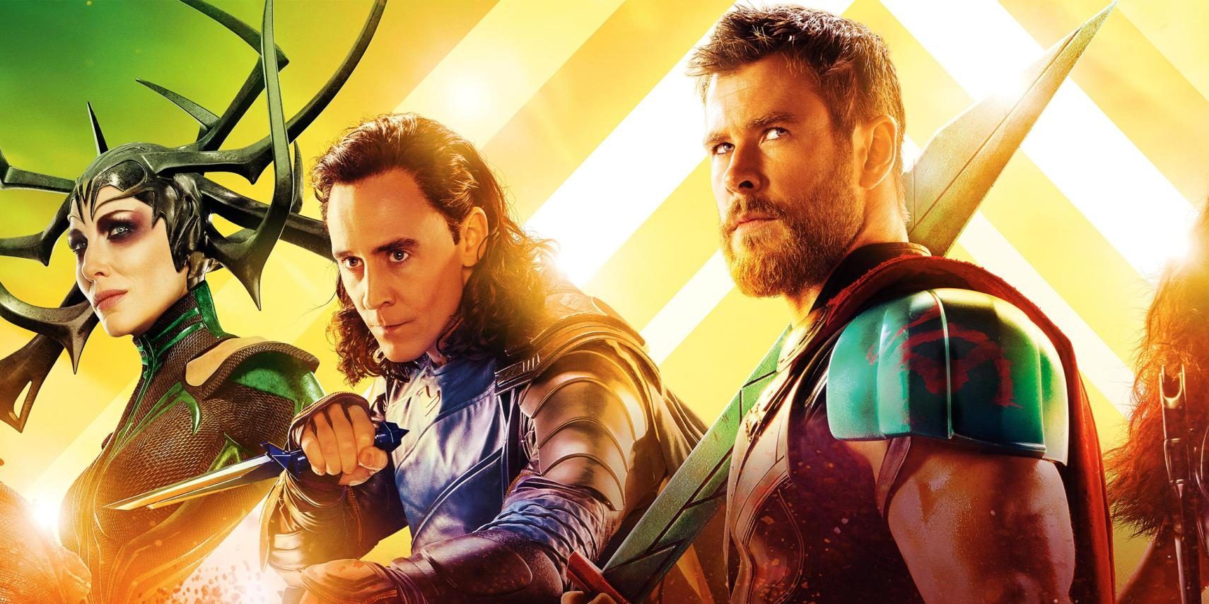 Thor, Loki, and Hela