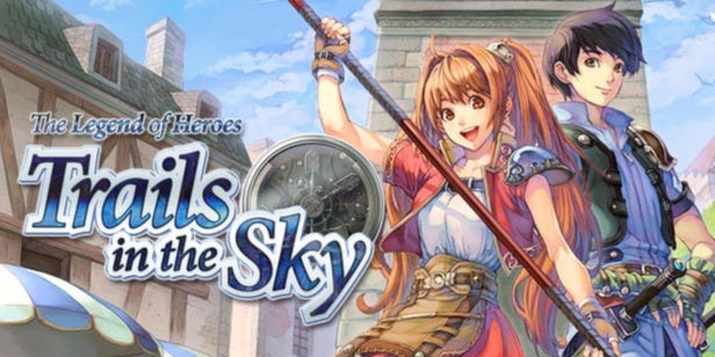 Anime style cover art for the game Trails In The Sky, First Chapter