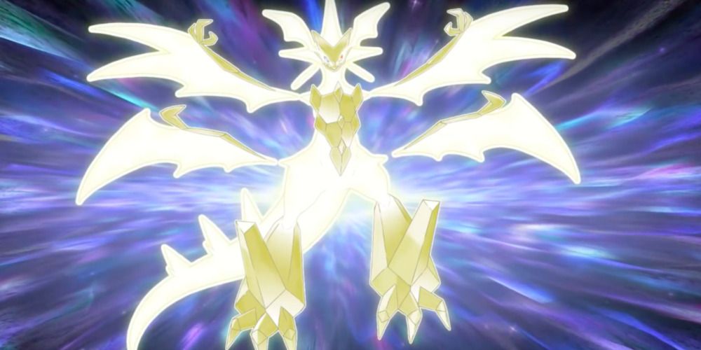 Ultra Necrozma shining bright in Pokemon