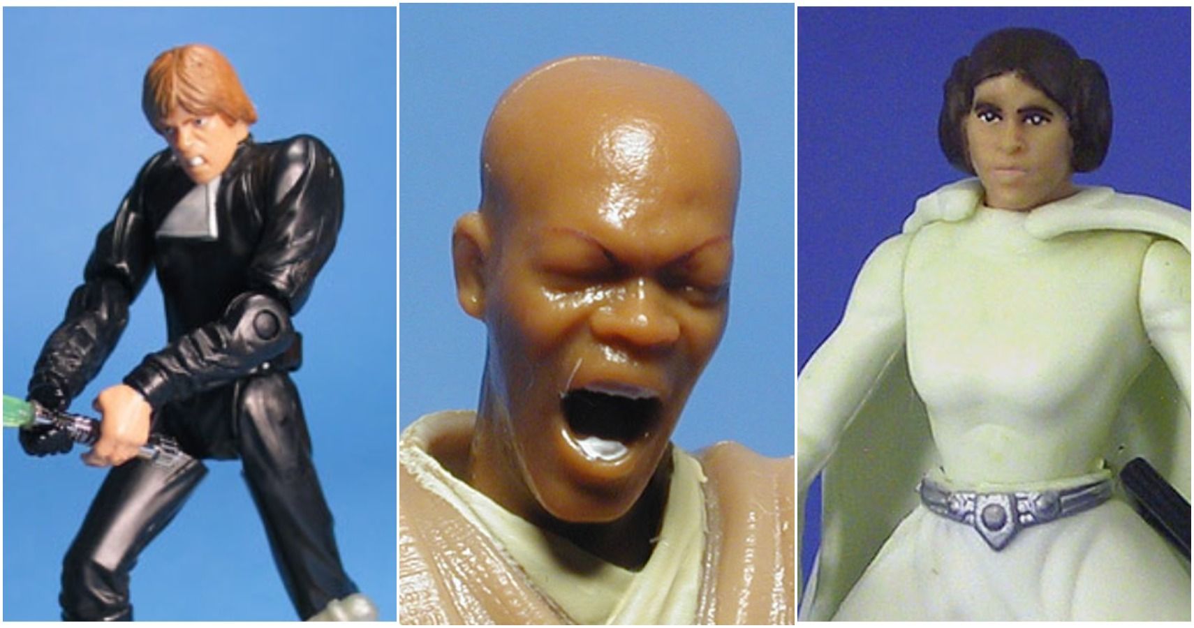 2Pcs Star Wars Epic Battles 3.75" Princess Leia Organa vs SCOUT TROOPER figures 