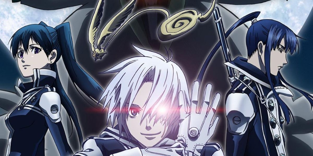 the main characters from the D.Gray-Man anime, centered around allen walker