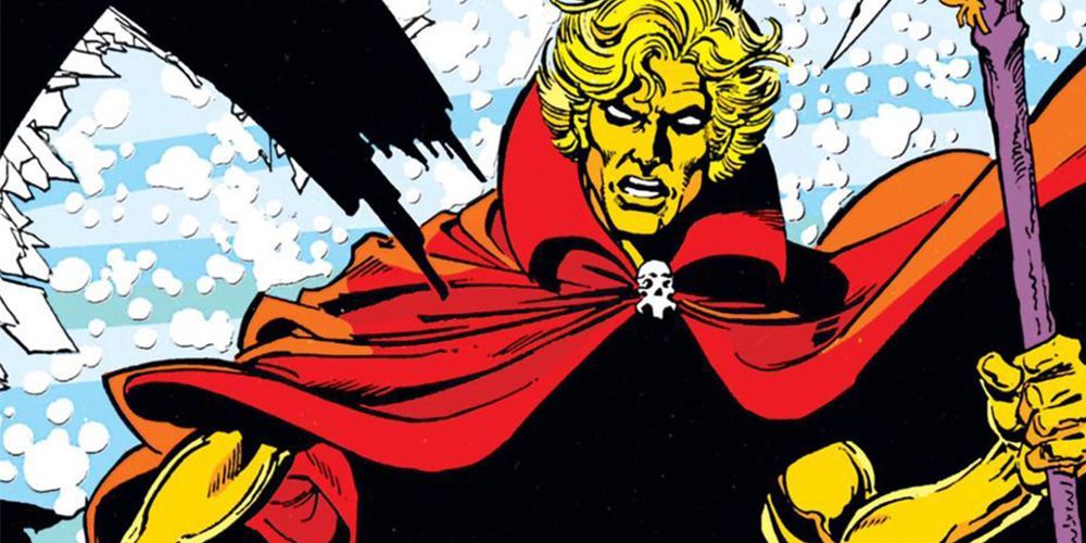 Adam Warlock arrives wielding a staff in Bronze Age Marvel comics