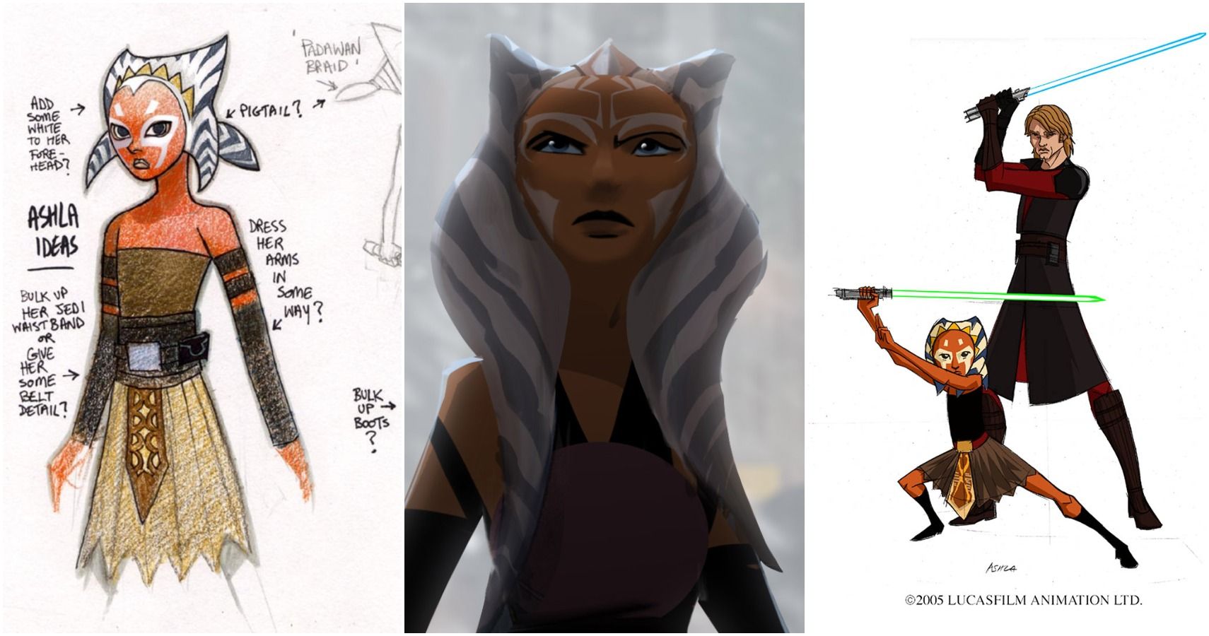 professionel underviser utilsigtet Star Wars: 10 Pieces Of Ahsoka Tano Concept Art You Need To See
