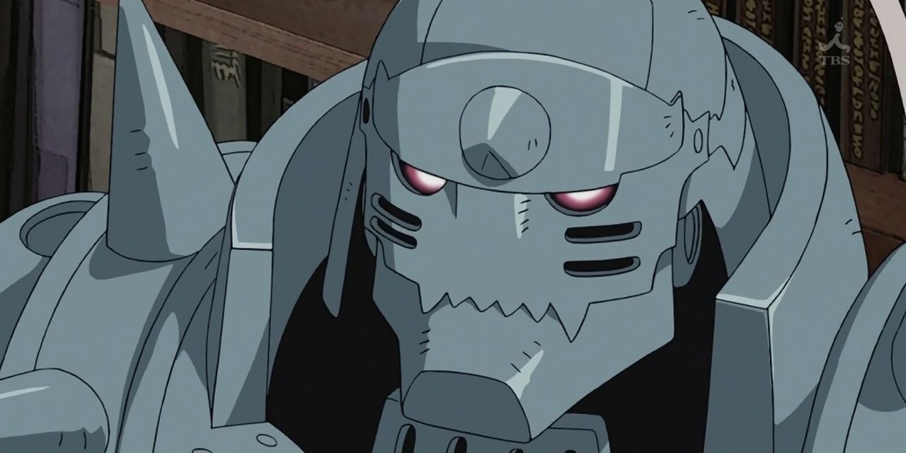 Alphonse Elric in the library