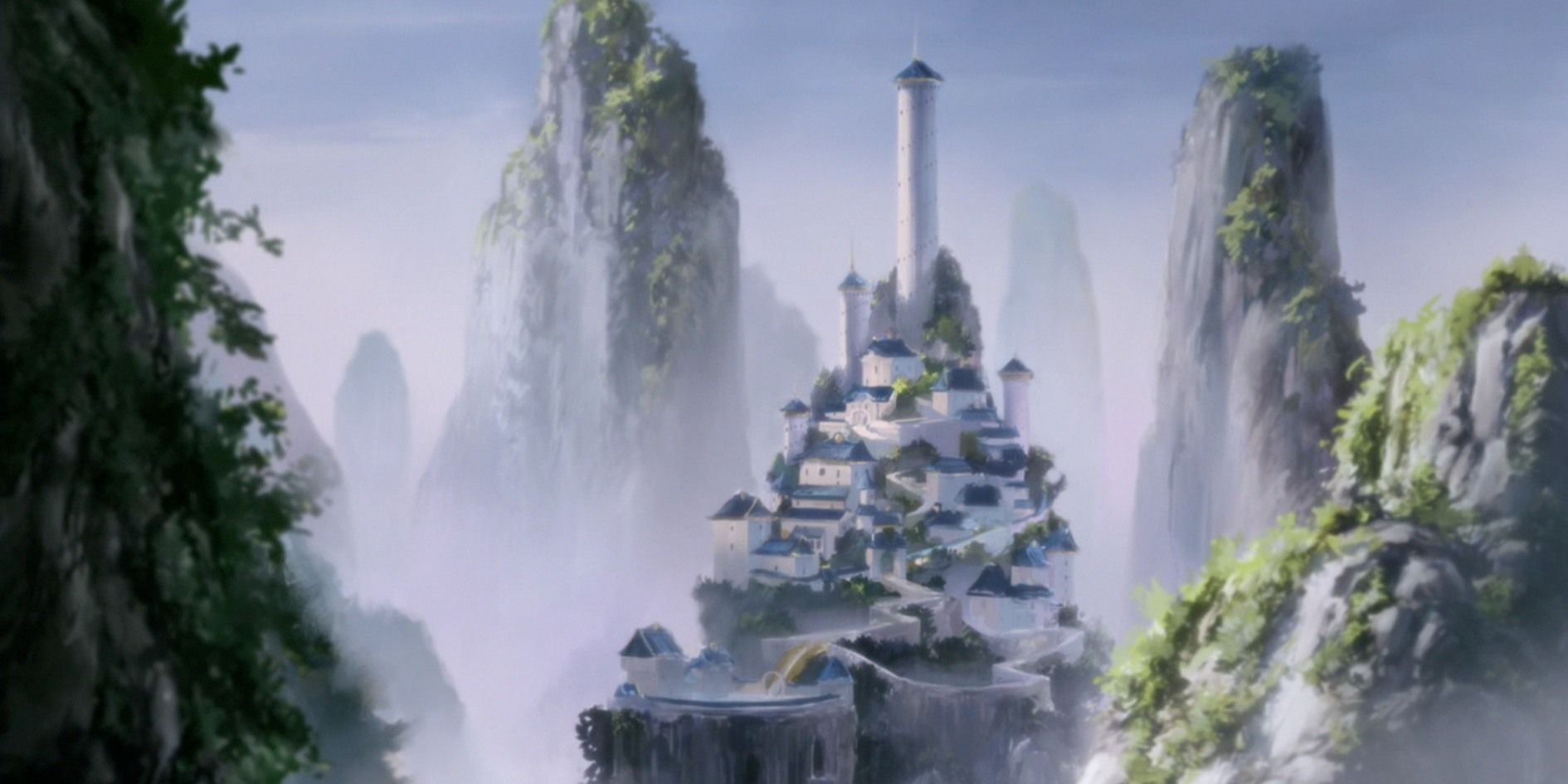 The Southern Air Temple in Avatar: The Last Airbender