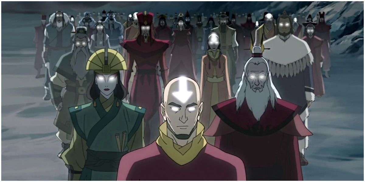 Avatar The Last Airbender Aang Past Avatars