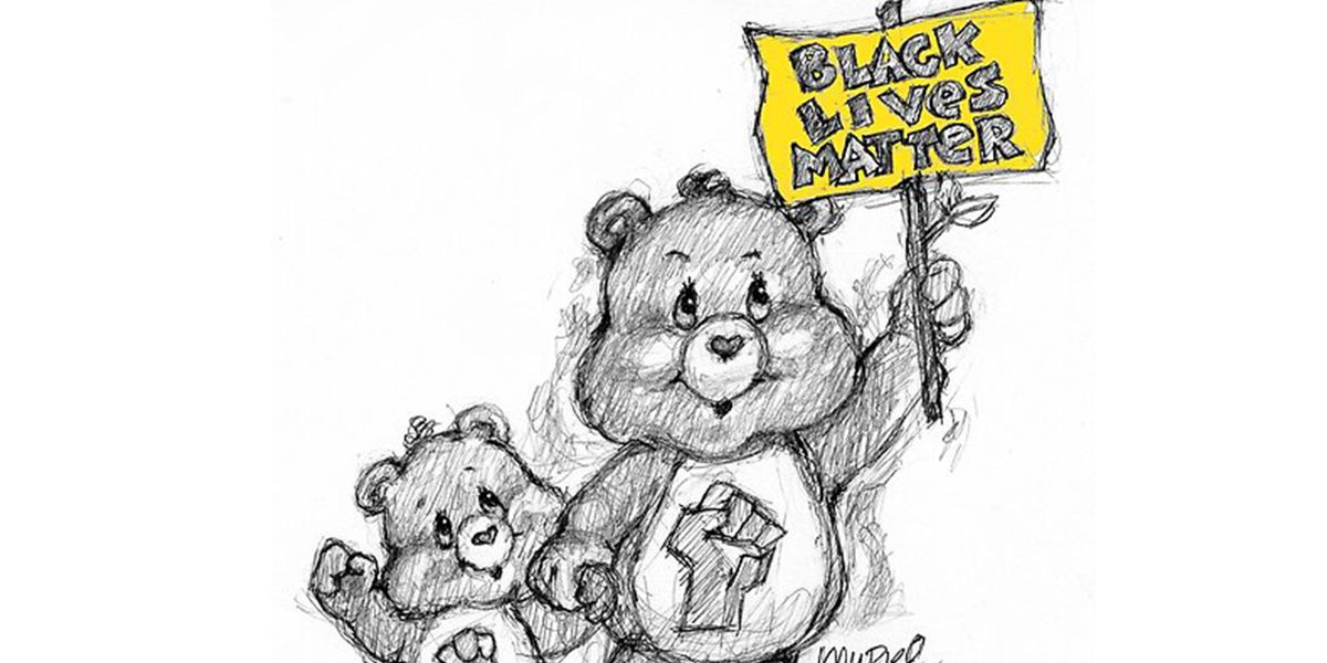 black care bear