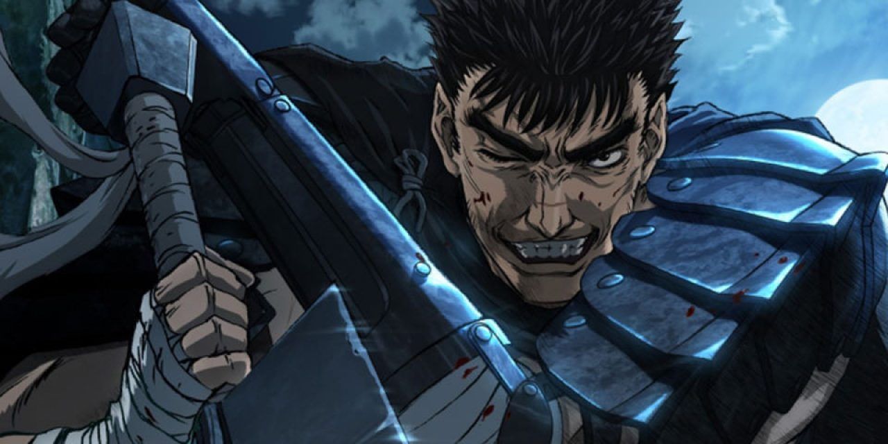 Guts is pained with guilt in 2016's Berserk