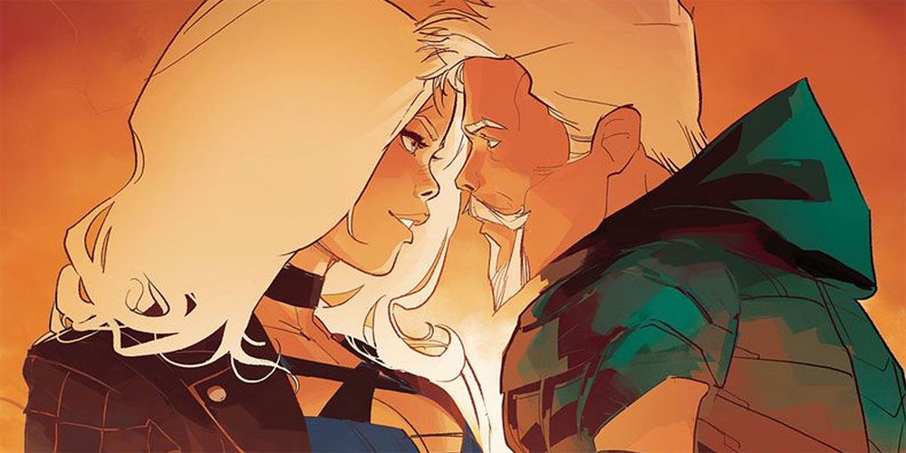 Green Arrow and Black Canary in love