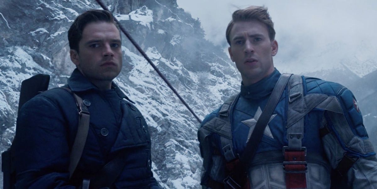 Bucky and Captain America