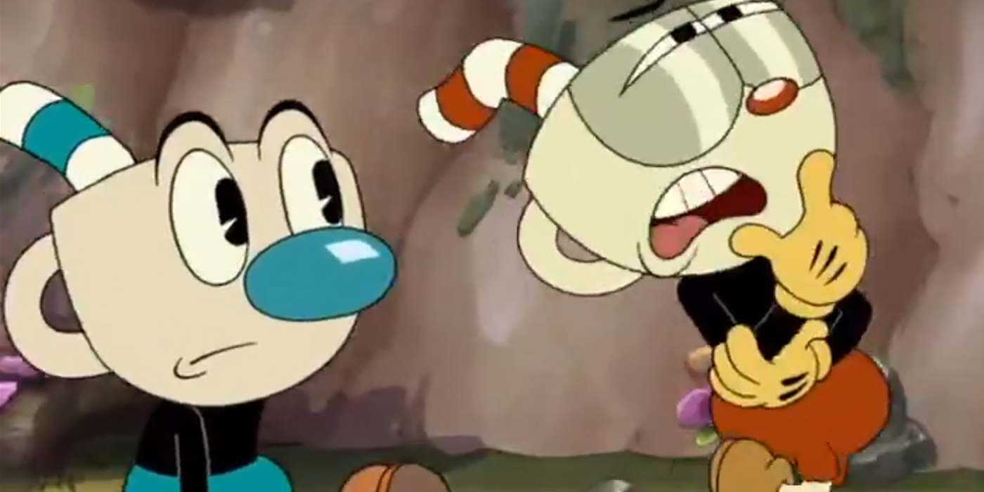 Cuphead and Mughead in a Cartoon Show