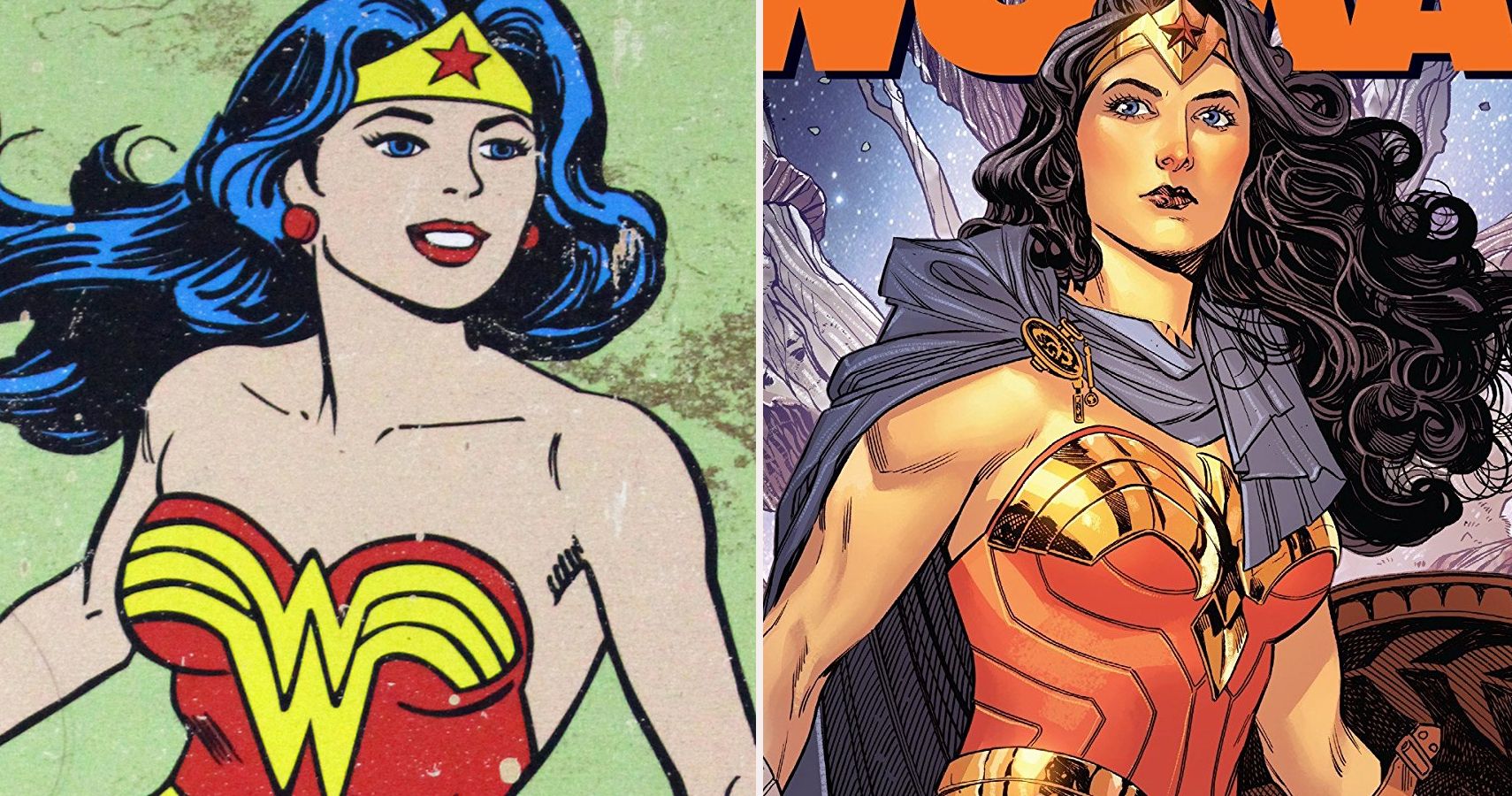 See how Wonder Woman's costumes changed through the years