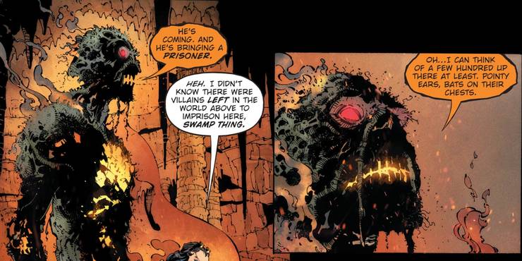 death metal dc comics swamp thing