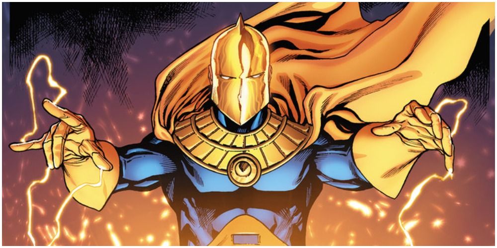 Doctor Fate using his powers