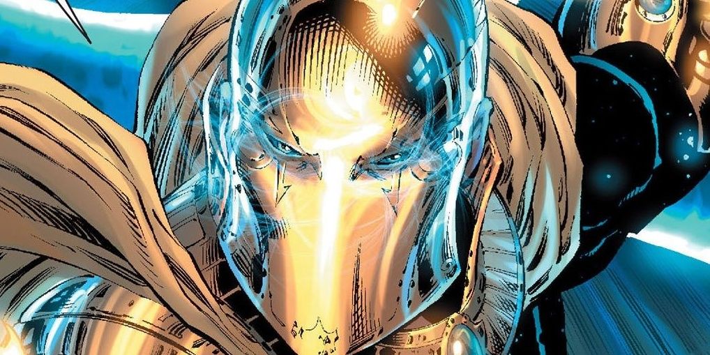 Doctor Fate casts a spell in Earth 2 comics