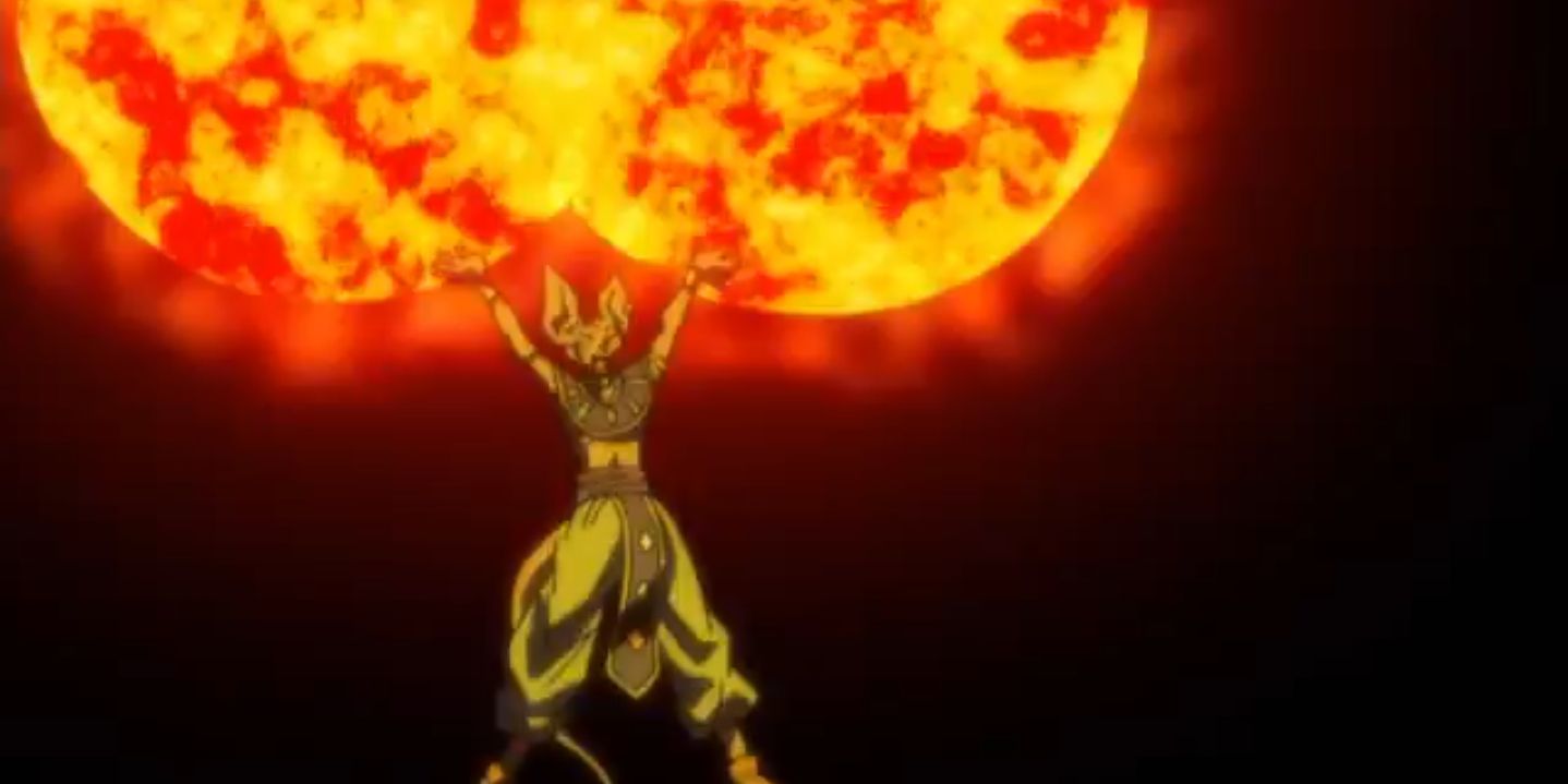 Universe 7's God of Destruction Beerus destroys planet in Dragon Ball Super