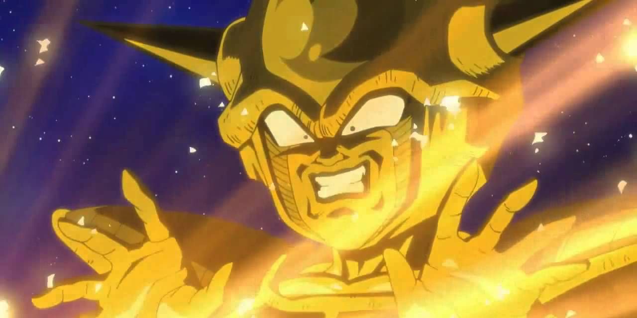 Anime Dragon Ball Frieza Watches Planet Vegeta's Destruction