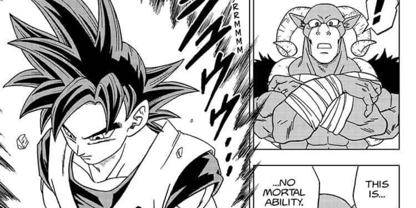 Manga Dragon Ball Super, Moro, Ultra Instinct Goku