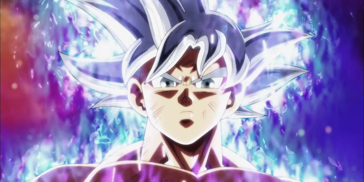 Goku enters Ultra Instinct state in Dragon Ball Super