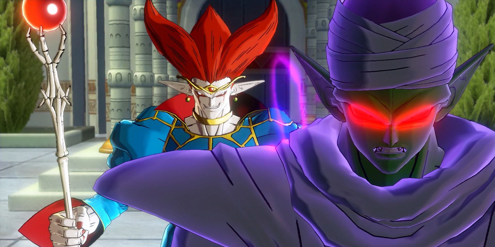 Demon God Demigra possui Piccolo em Dragon Ball Xenoverse.