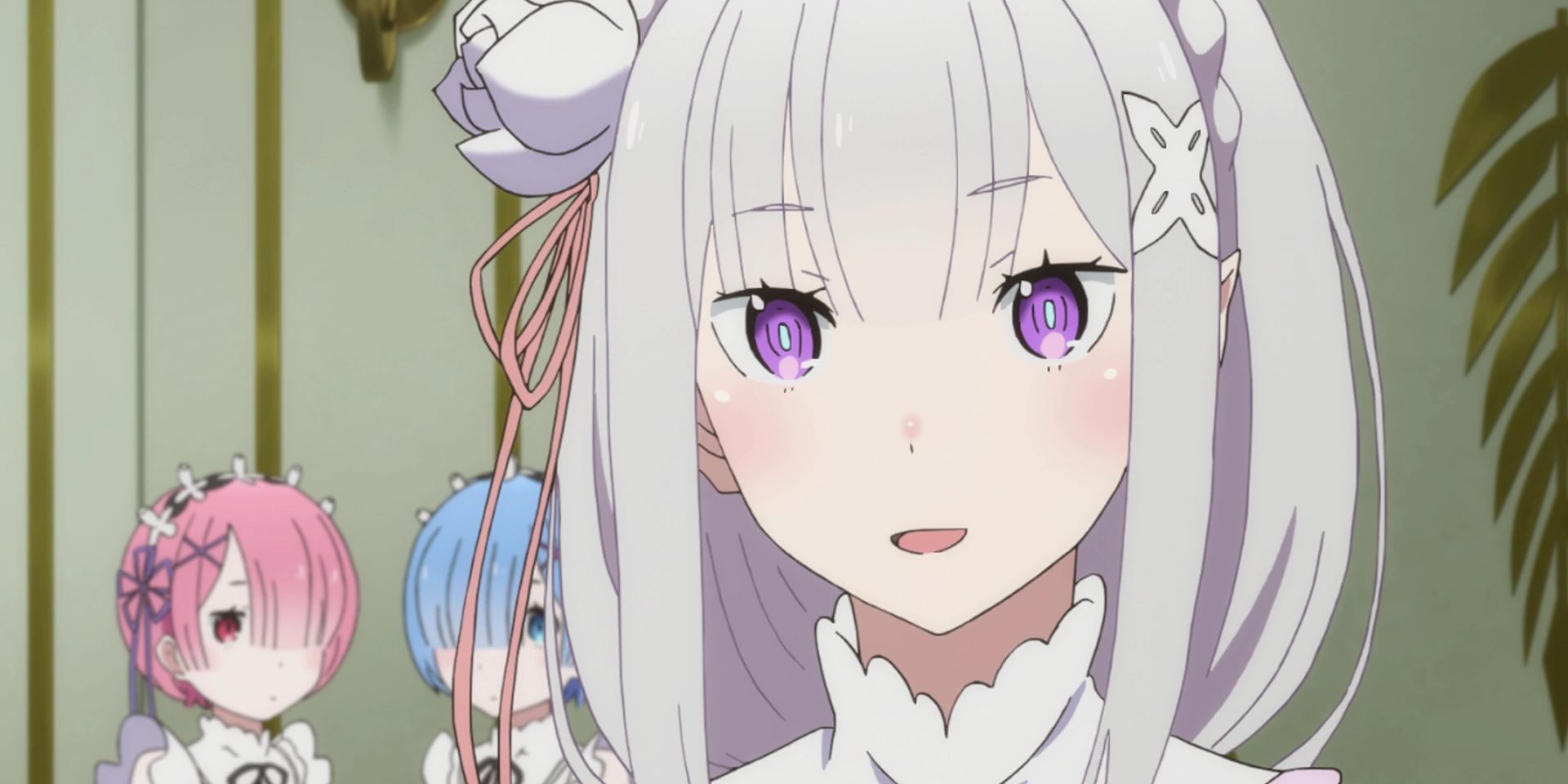 emilia smiling in re:zero